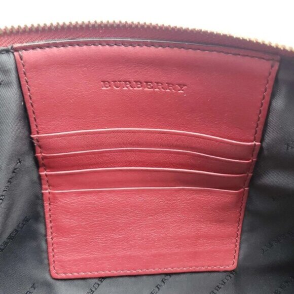 Burberry House Check Derby Peyton Crossbody Clutch Bag 370-081323 - Picture 9 of 11